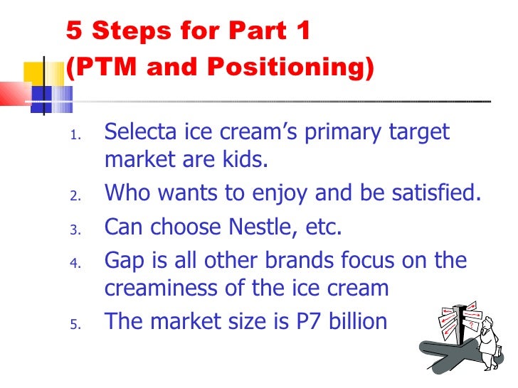 Nestle ice cream target customers marketing nestle